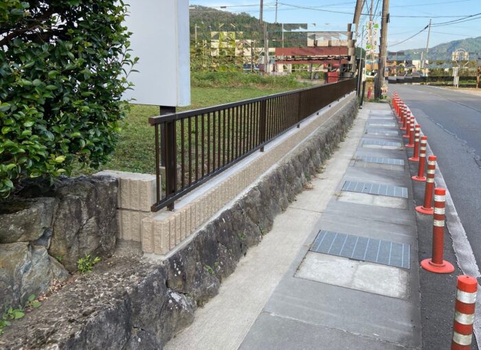 豊岡市　M邸　ブロック・フェンス