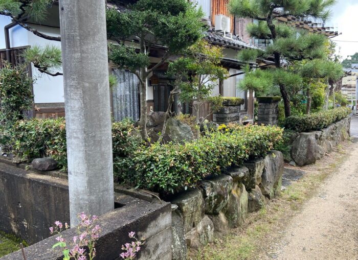 豊岡市　Y邸　お庭撤去