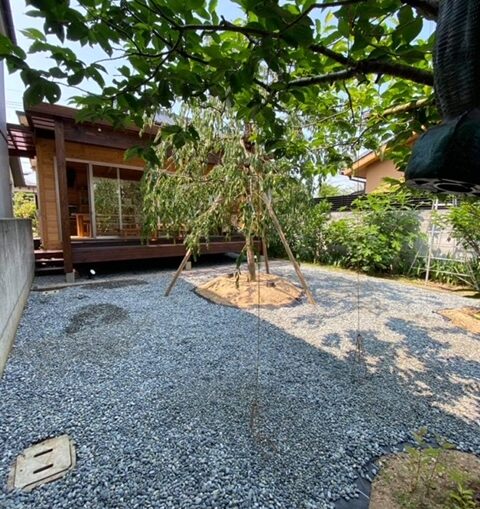 豊岡市　M様　化粧砂利